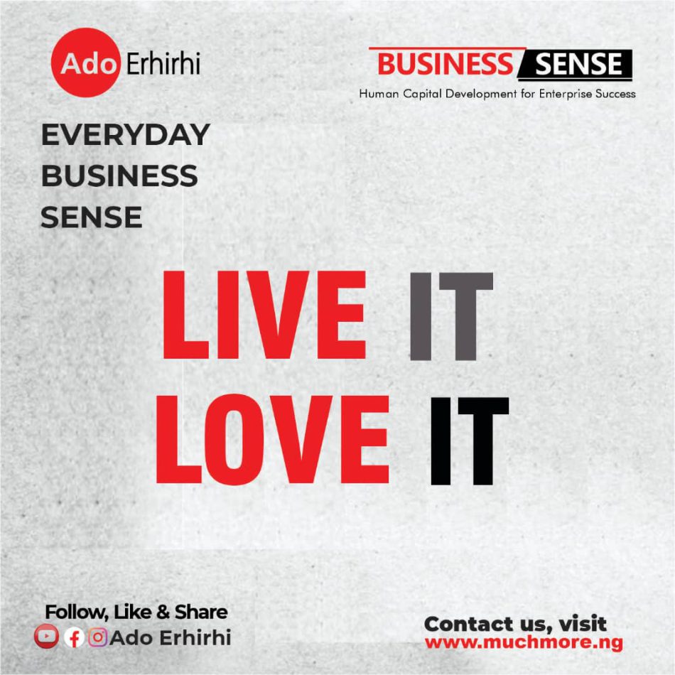 LIVE IT, LOVE IT