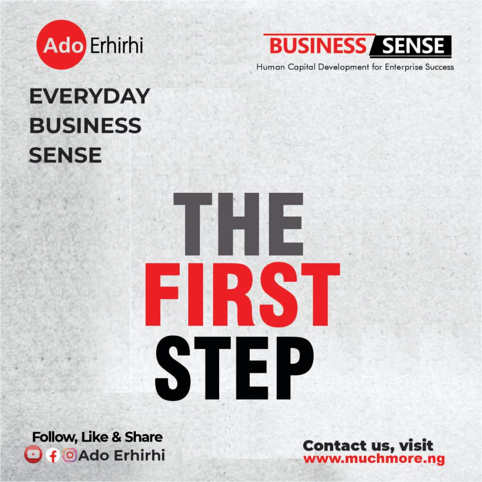 THE FIRST STEP