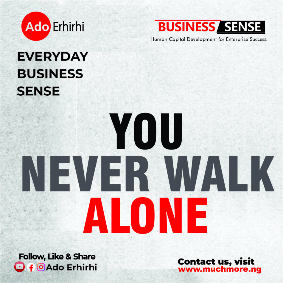 YOU NEVER WALK ALONE
