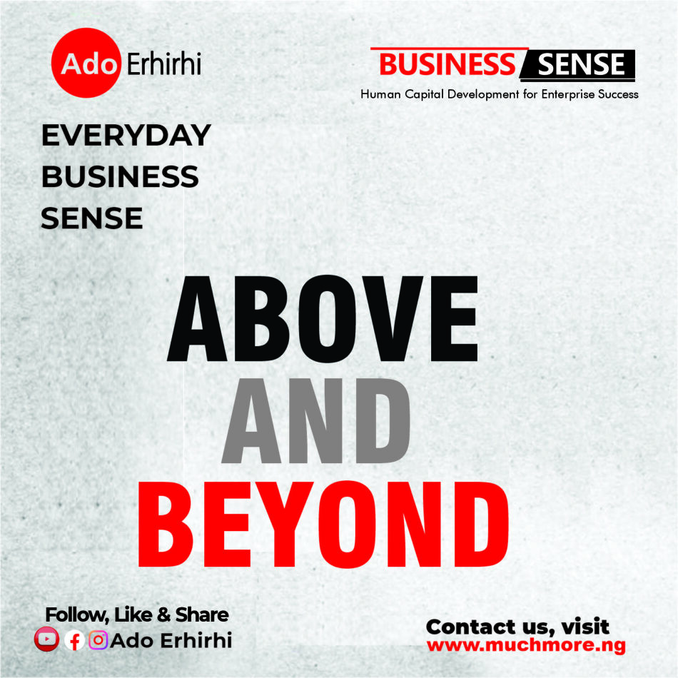 Above and Beyond