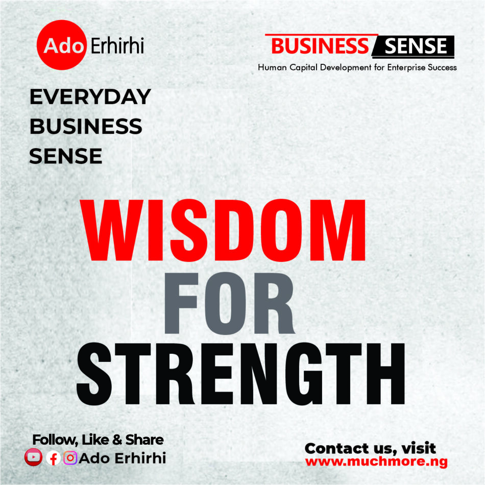 Wisdom for Strength